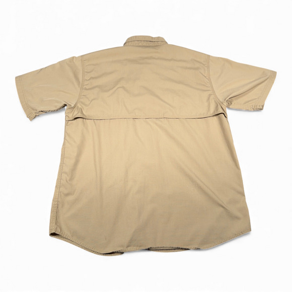 511 Tactical Shirt Adult LARGE Brown Series Ripstop Workwear Utility Pockets - Picture 3 of 10